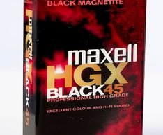 Maxell VHS-C HGX 45 min videobånd
