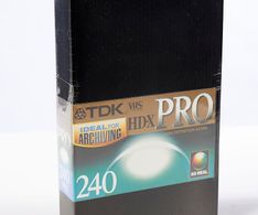 TDK VHS videobånd HD-X PRO 240 min